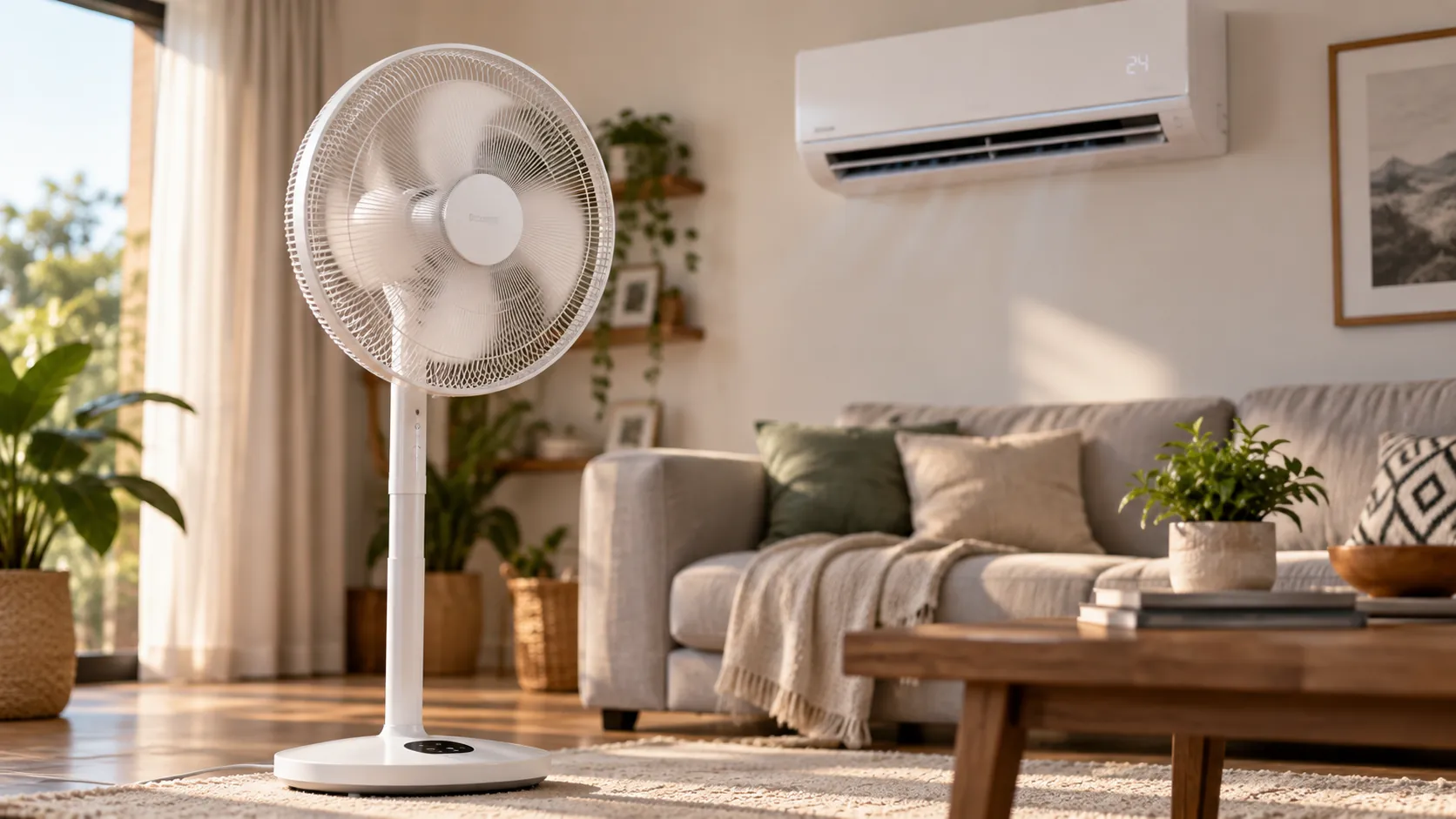 Ventilador o aire acondicionado: cuándo compensa cada uno