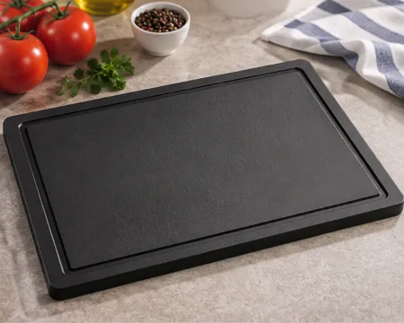 Tabla de corte de cocina con tacos antideslizantes